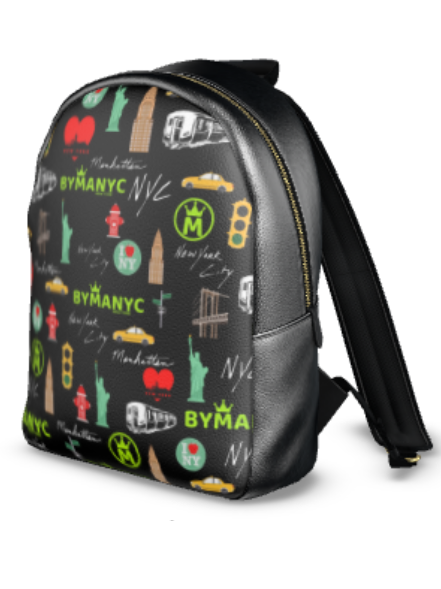 Nappa Leather Nomad Backpack - Handcrafted in Europe Luxury Satchel Bymany NY