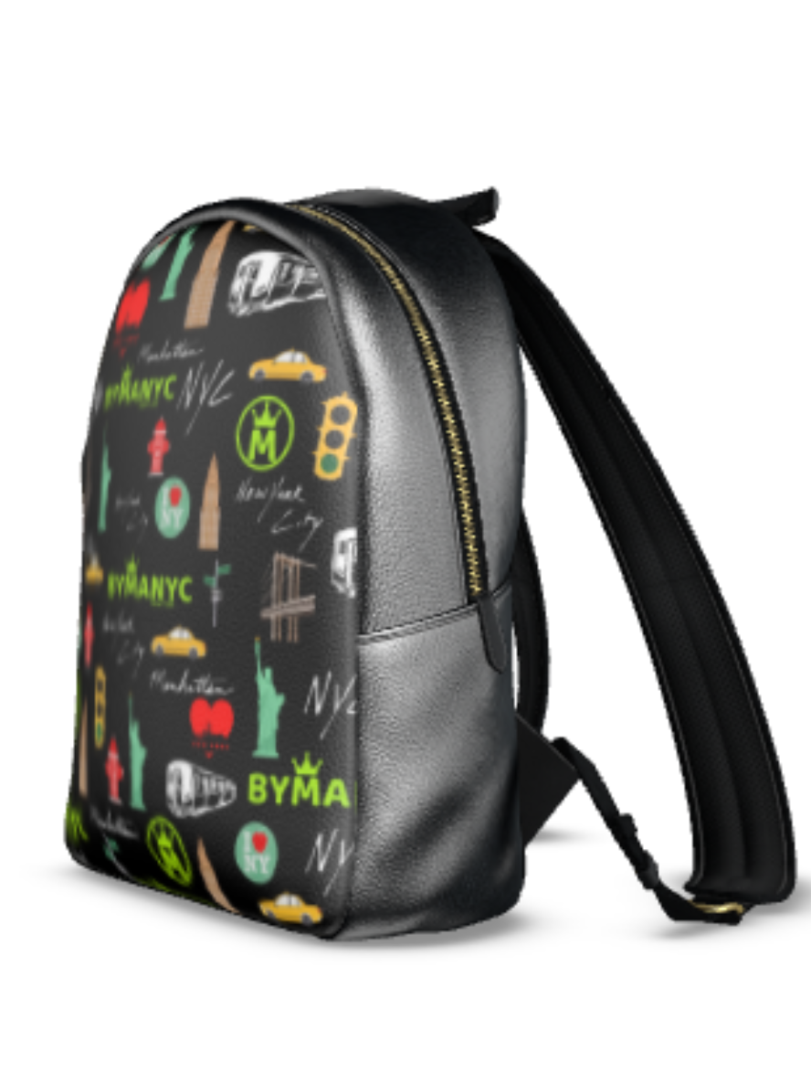 Nappa Leather Nomad Backpack - Handcrafted in Europe Luxury Satchel Bymany NY