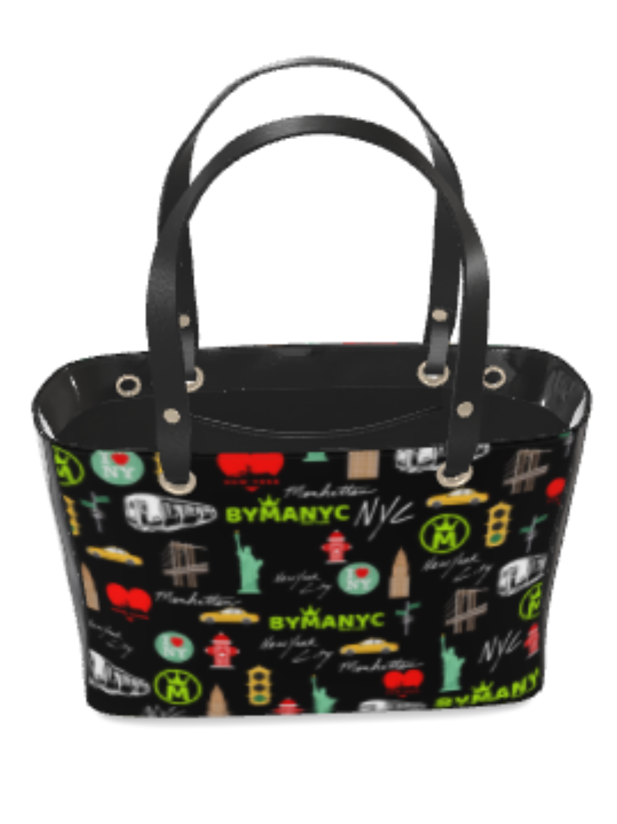 LA VIE EN ROSE Manhattan Vegan Elegance Luxury Bag By BYMANYC New York