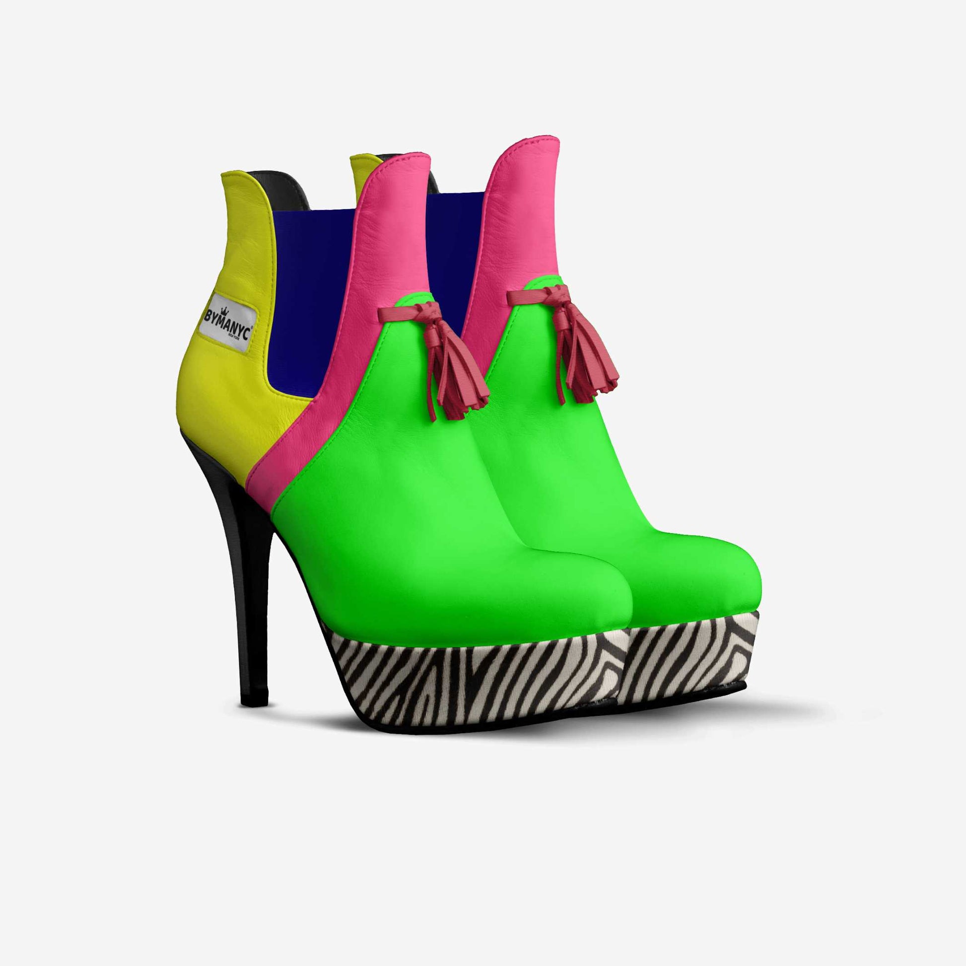Limited Edition Vegan Tassels Platform Pump BYMANYC ® New York R&B Chic-3