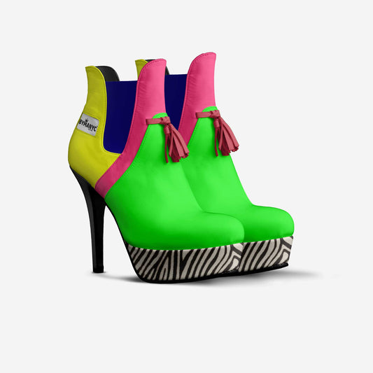 Limited Edition Vegan Tassels Platform Pump BYMANYC ® New York R&B Chic-3