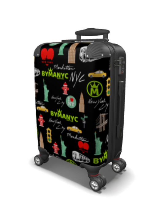 Luxury Travel Bag Luggage Eco Friendly Executive Suitcases Manhattan Style