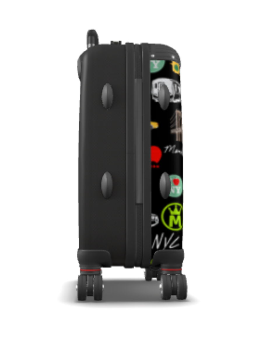 Luxury Travel Bag Luggage Eco Friendly Executive Suitcases Manhattan Style-3
