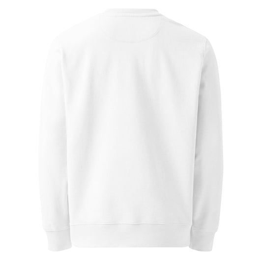 Unisex Organic Sweatshirt LOVE MANHATTAN Eco Friendly Cotton New York Style By manyc Certified GOTS PETA Vegan-1