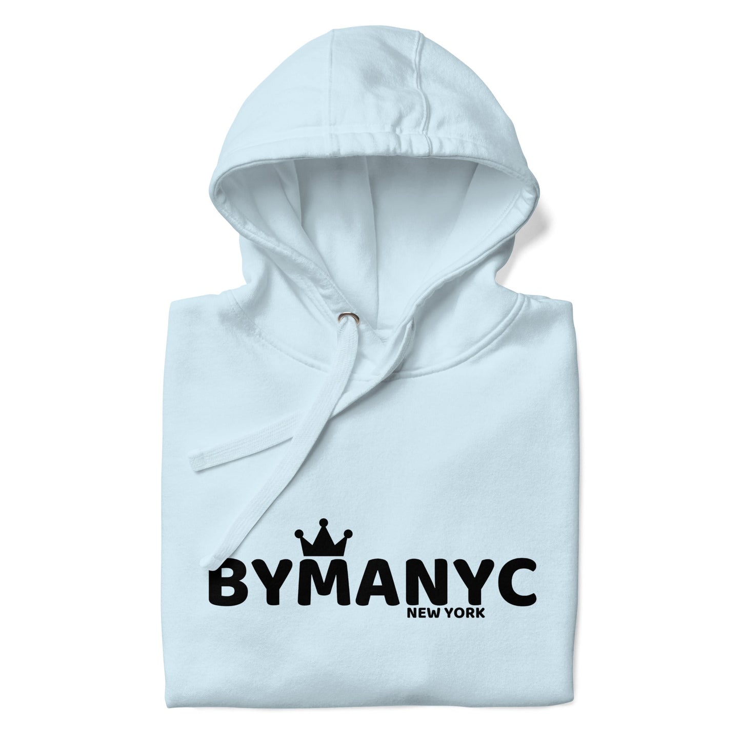 BYMANYC New York Unisex Organic LOVE SOHO Sweatshirt (Vegan Streetwear) - Eco Friendly Cotton Hoodie
