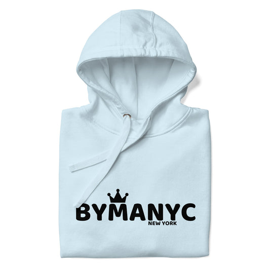 BYMANYC New York Unisex Organic LOVE SOHO Sweatshirt (Vegan Streetwear) - Eco Friendly Cotton Hoodie