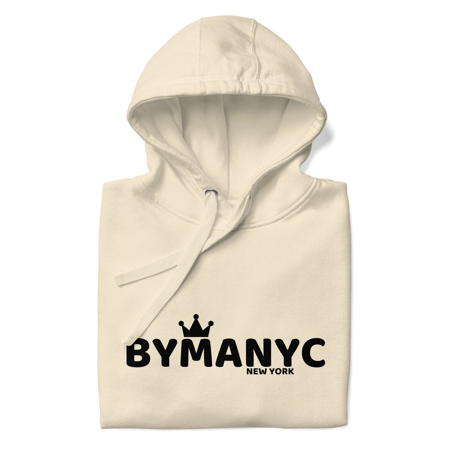 BYMANYC New York Unisex Organic LOVE SOHO Sweatshirt (Vegan Streetwear) - Eco Friendly Cotton Hoodie