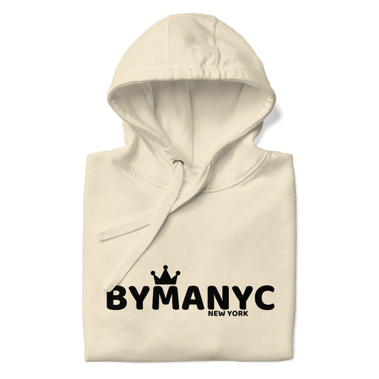 BYMANYC New York Unisex Organic LOVE SOHO Sweatshirt (Vegan Streetwear) - Eco Friendly Cotton Hoodie
