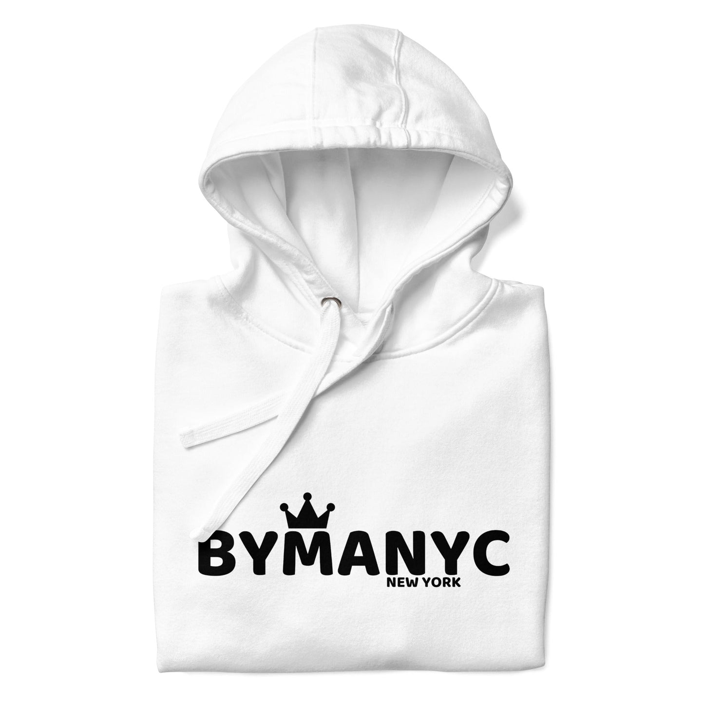 BYMANYC New York Unisex Organic LOVE SOHO Sweatshirt (Vegan Streetwear) - Eco Friendly Cotton Hoodie