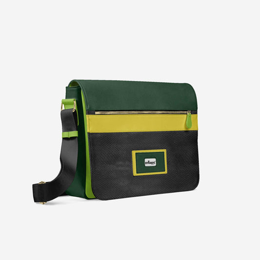 Vegan Executive 16" Messenger Bag Crafted in Italy