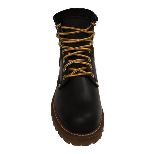Women's Black 6" Logger Boots with Composite Safety Toe