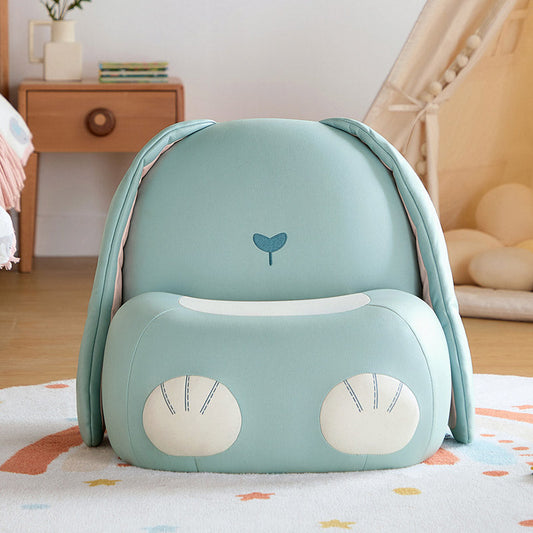 Kids Bunny Sofa Arm Chair - Soft Leather Easy Clean Design-0